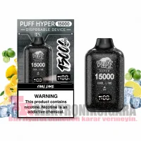 Pufftech Hyper 15000 Puff Bar %5 Nikotin Cool Lime