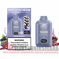 Pufftech Hyper 15000 Puff Bar %5 Nikotin Mixed Berries