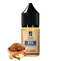 White Note Ry4 Tobacco 30ml Salt Premium Likit