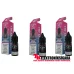 CuttWood Bar Salts Blueberry Peach Raspberry 3x10ML Premium Likit