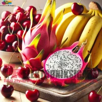 Mixology E-Likit Aroması Vozol Tat Serisi Dragon Fruit Banana Cherry 10ml