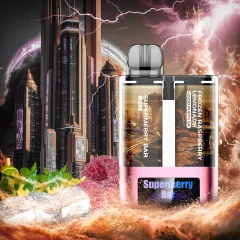 Super Merry 25.000 Puff Bar %5 Nikotin Frozen Raspberry Lemonade