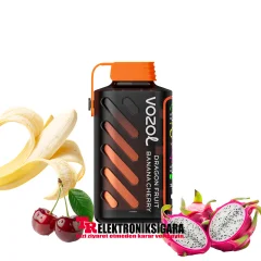 Vozol Gear Power 20000 Puff Bar %5 Nikotin Dragon Fruit Banana Cherry