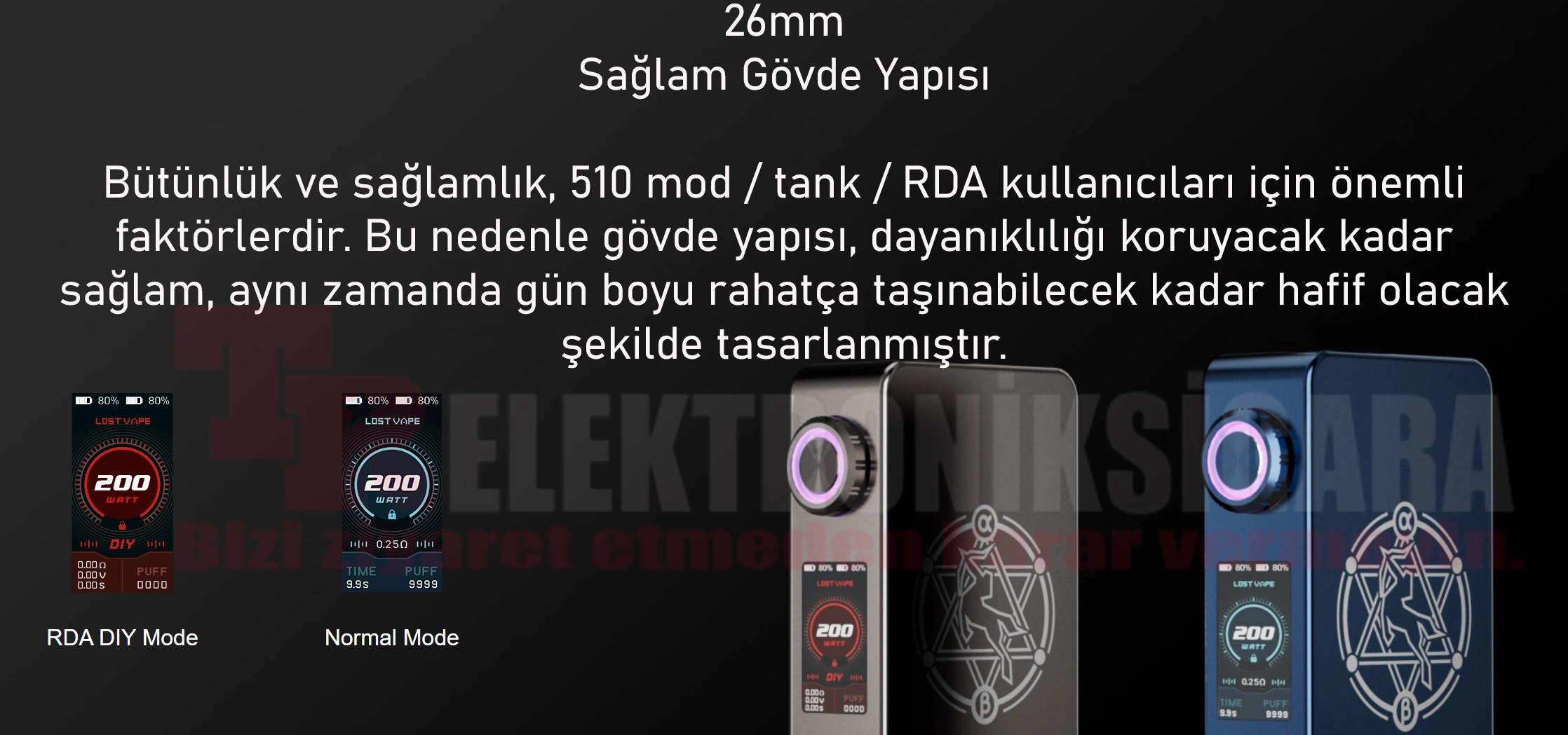 Lost Vape Centaurus M200 Box Mod 200W