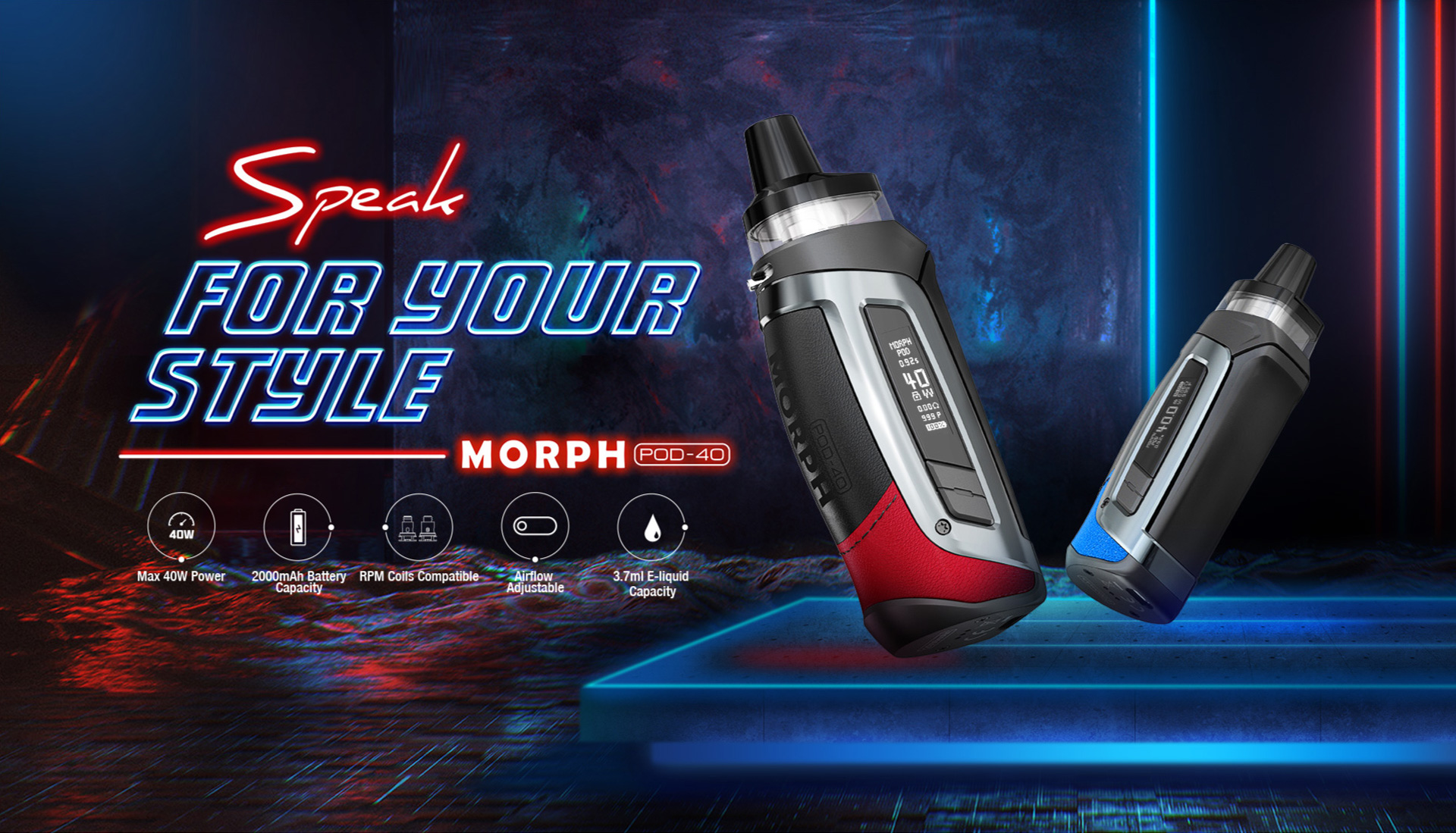 Smok Morph Pod 40 Kit Elektronik Sigara İnceleme 