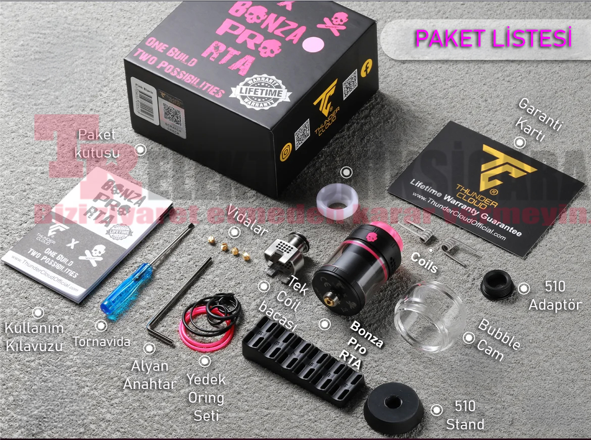 Thunder Cloud X Bonza Pro RTA By Vaping Bogan