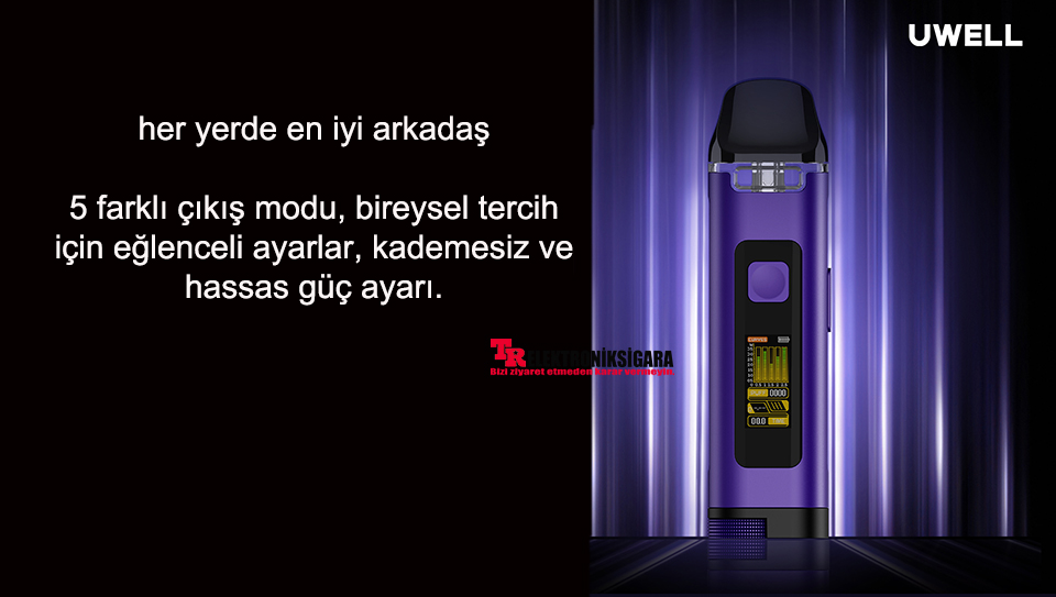 Uwell CROWN D Pod Kit 1100mAh Elektronik Sigara