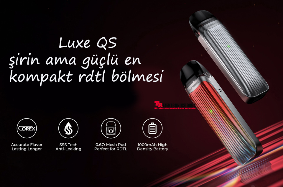 Vaporesso LUXE QS 1000mAh Pod Mod Elektronik Sigara