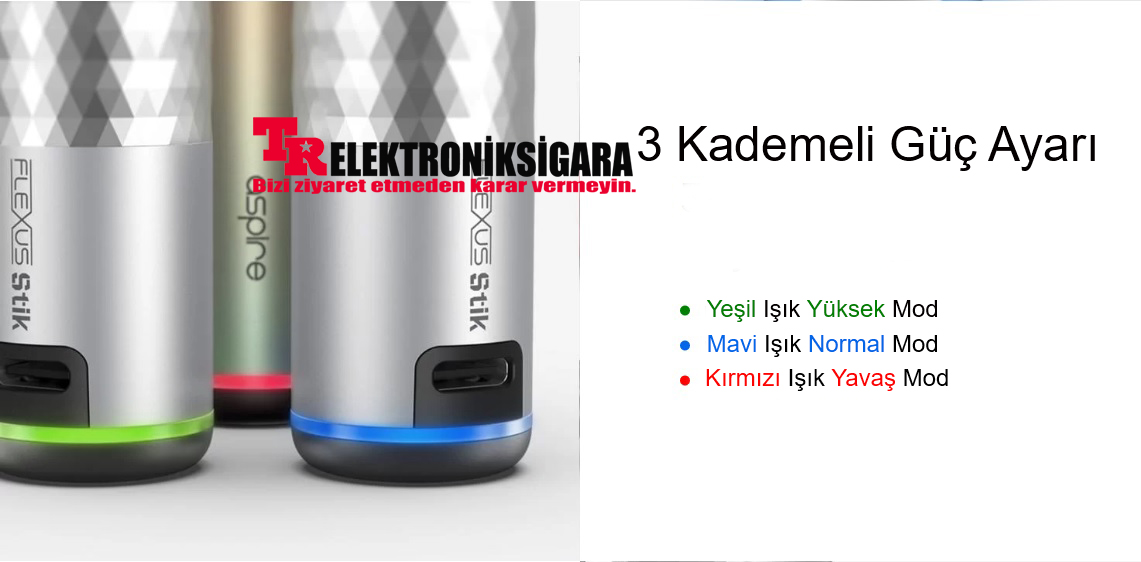 Aspire Flexus Stick 1200mAh Pod Mod Elektronik Sigara