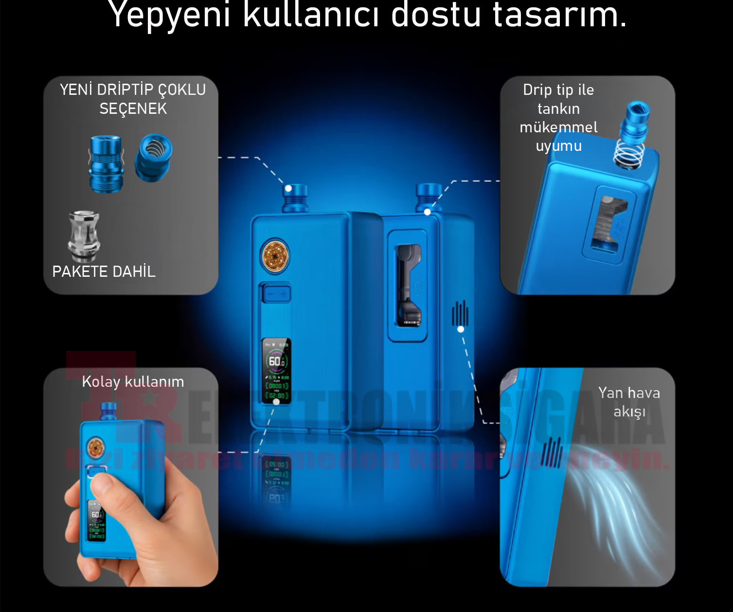 Dotmod DotAİO V3 80W Elektronik Sigara