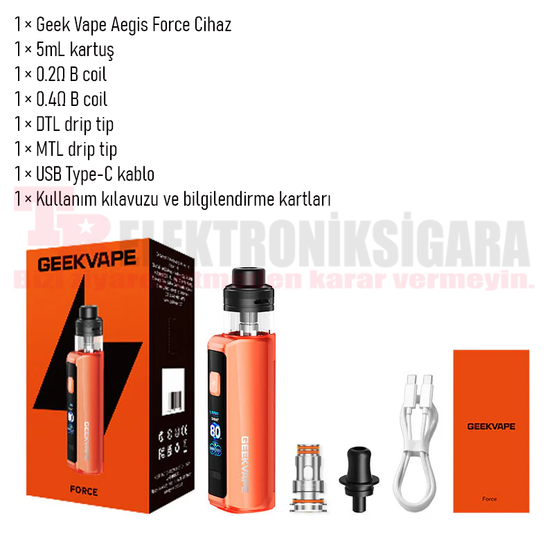 Geekvape Aegis Force Pod Kit 80W