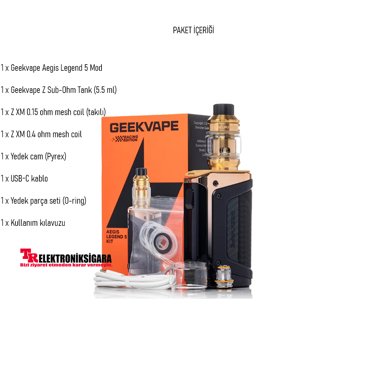 Geekvape Aegis Legend 5 Kit 200w
