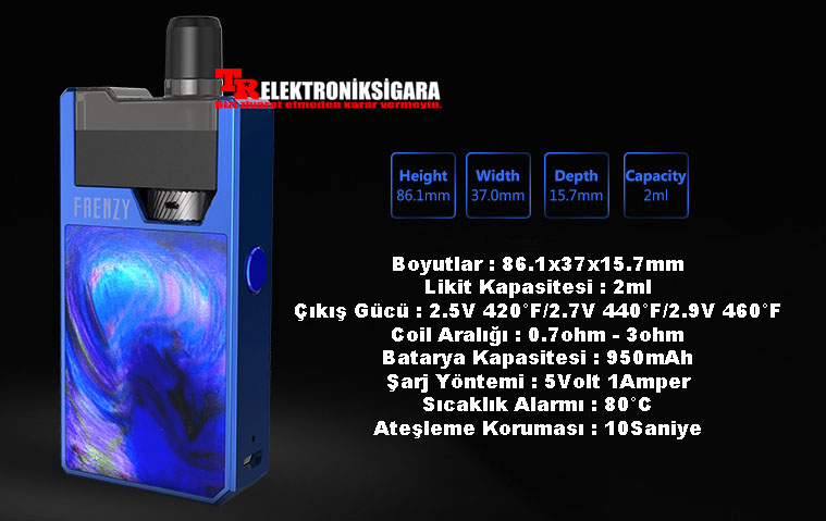 Geekvape Frenzy Pod Mod Elektronik Sigara