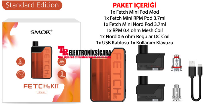 Smok Fetch Mini 40w Pod Mod Elektronik Sigara