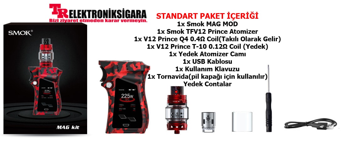 Smok MAG 225W Kit TFV12 Prince Tank