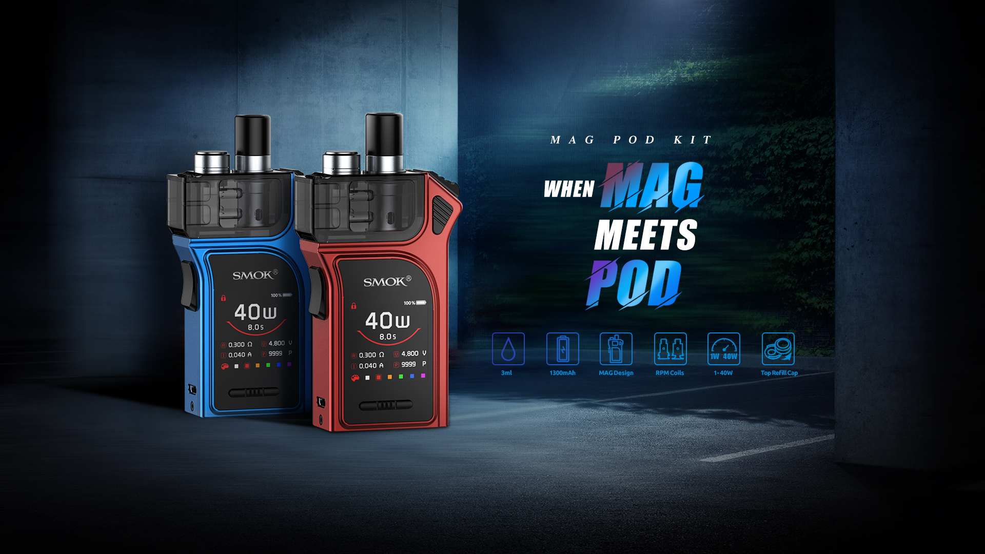 Smok Mag Pod Mod E-cigarette Review