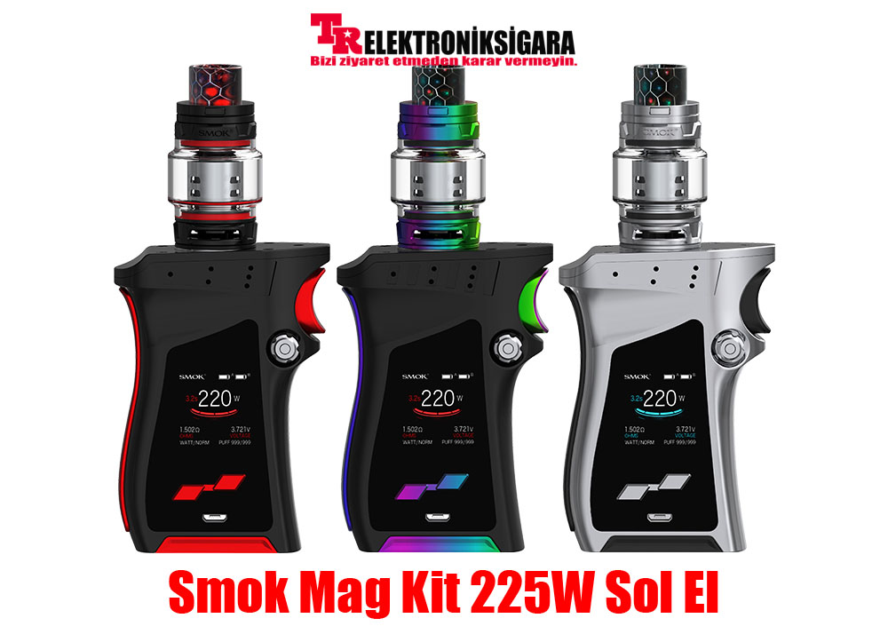 Smok Mag Kit 225W Silikon Kılıf (Sol EL)