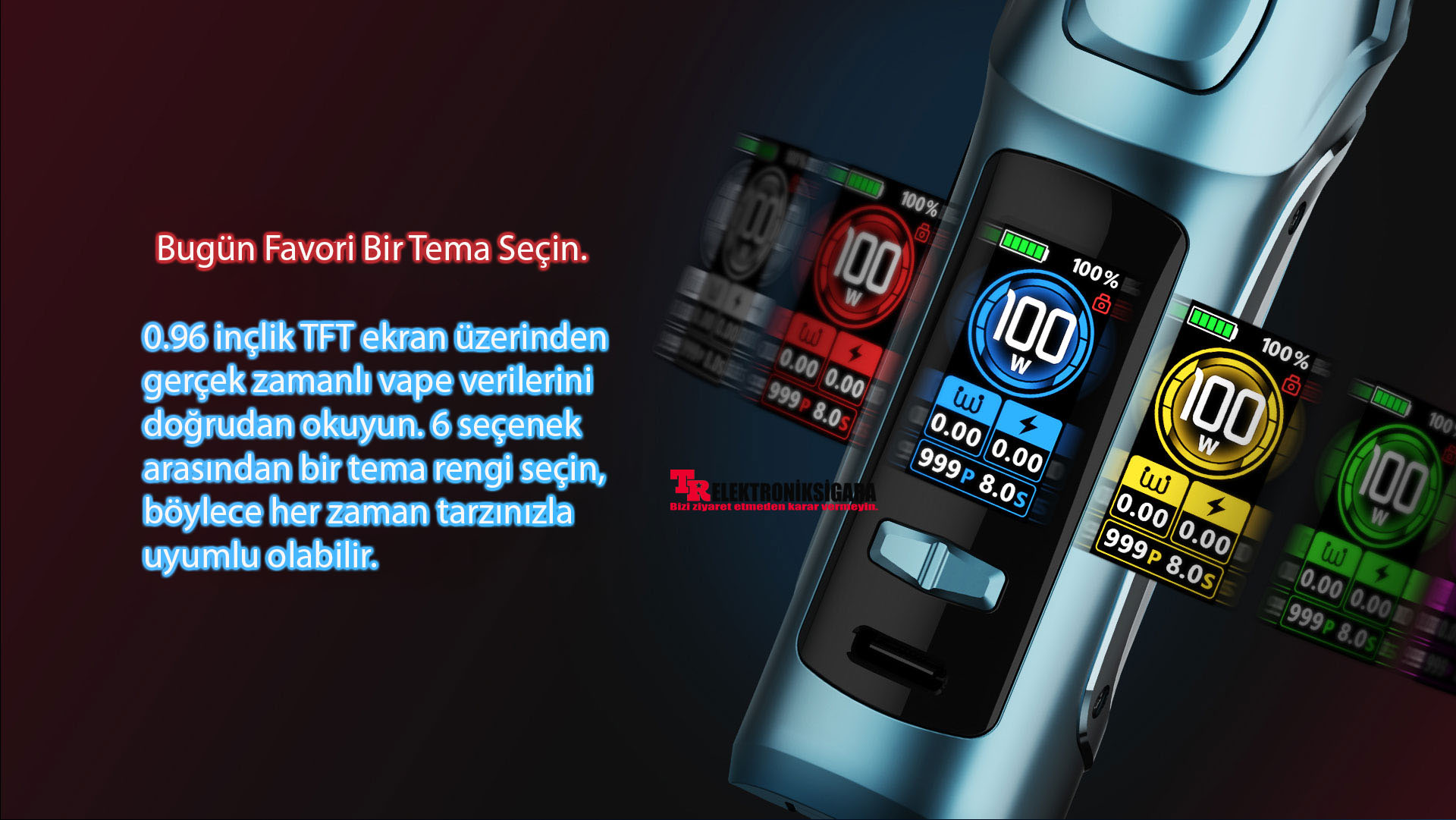 Smok Mag Solo Kit 100W Elektronik Sigara