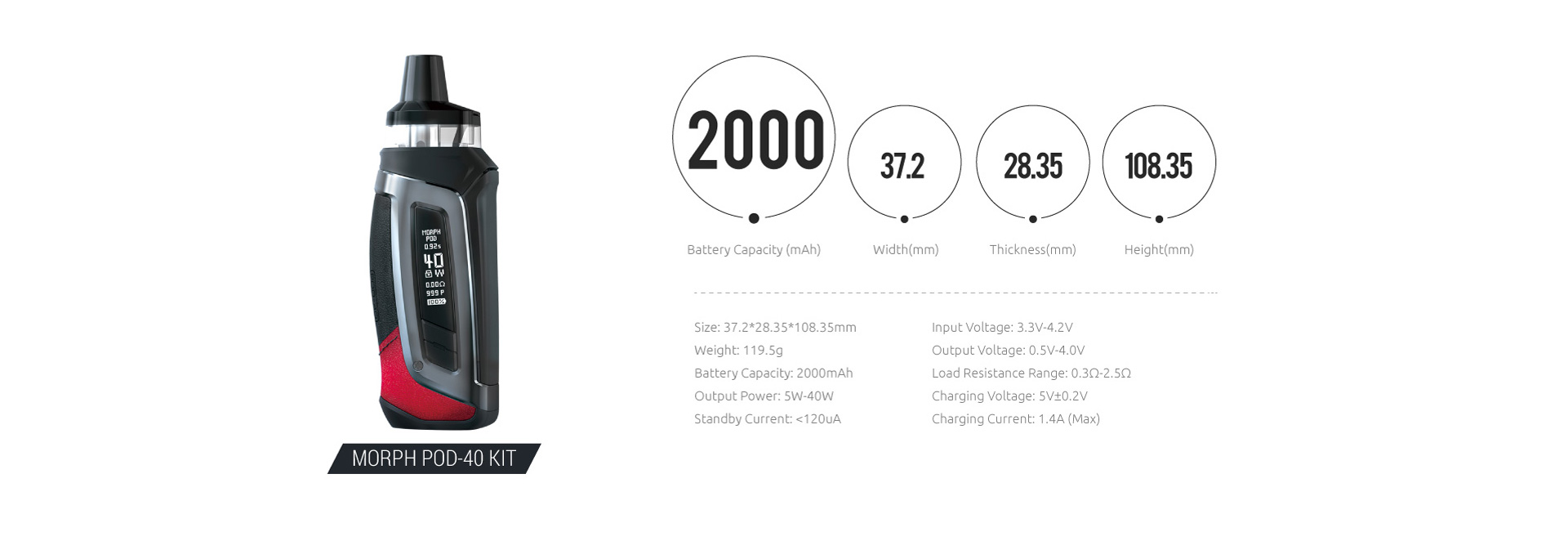 Smok Morph Pod 40 Kit Elektronik Sigara İnceleme 