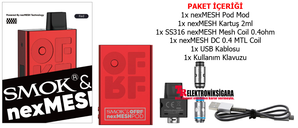 Smok nexMESH Pod Mod Elektronik Sigara inceleme 