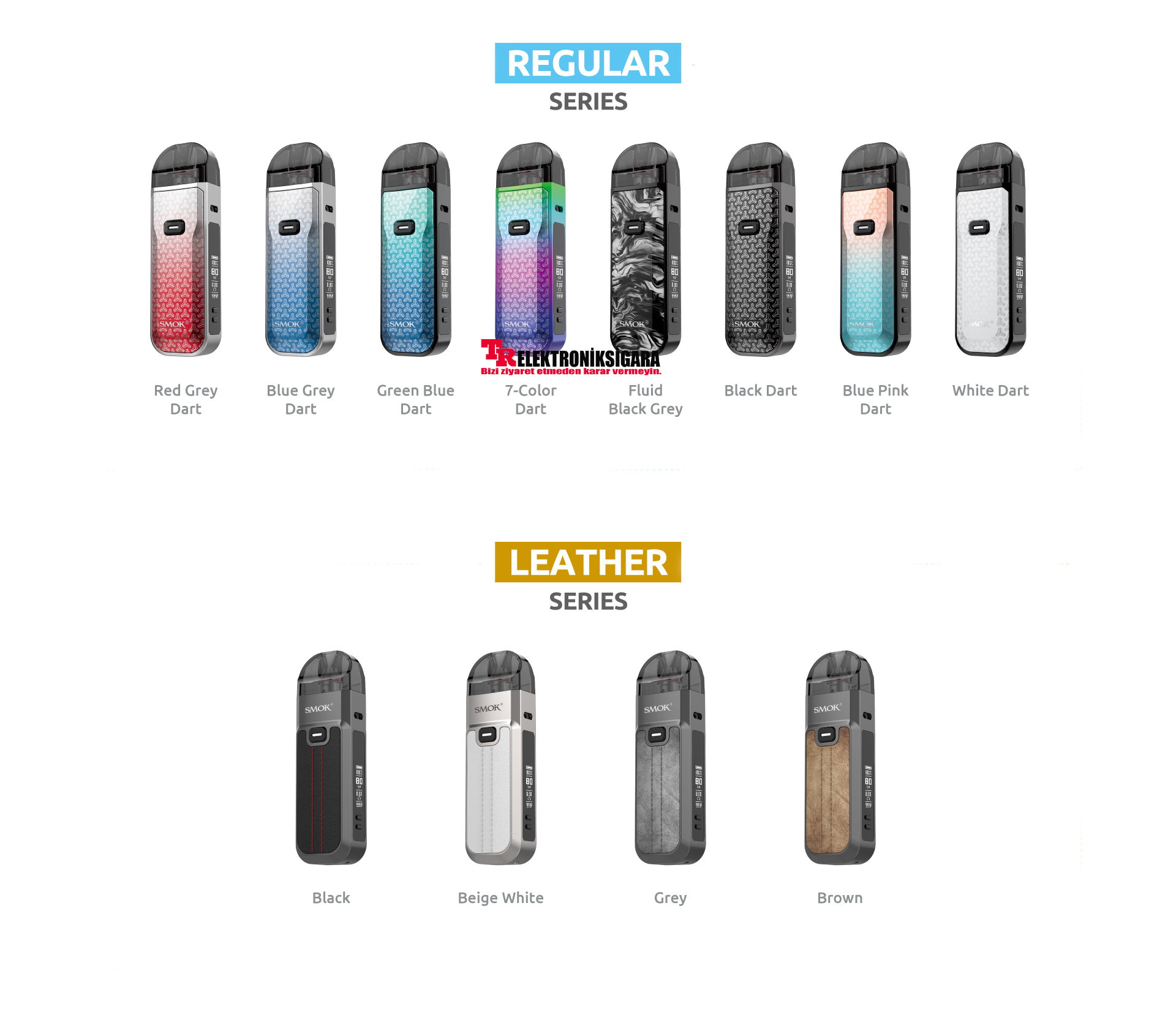 Smok Nord 5 80W Pod Mod Elektronik Sigara