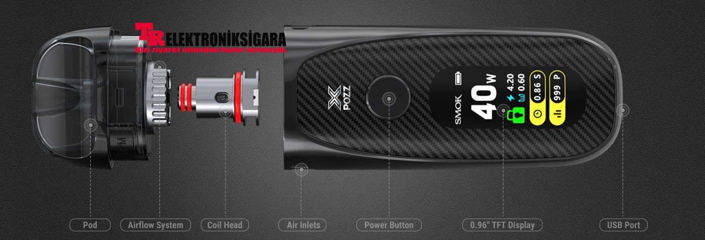 Smok POZZ X Pod Mod Elektronik Sigara