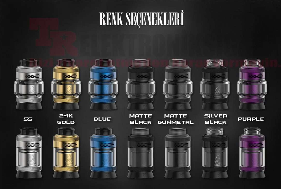 Thunder Cloud X Mike Vapes Blaze Solo 2 RTA Tank Atomizer