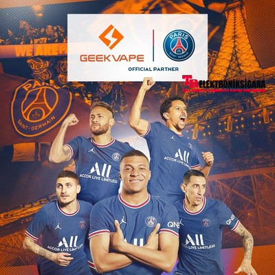 Geekvape ve Paris Saint-Germain resmi ortaklığını duyurdu