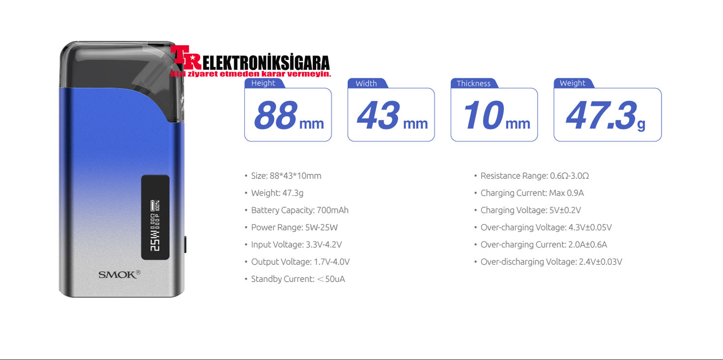 Smok Thiner Pod Kit 25W Elektronik Sigara İncelemesi