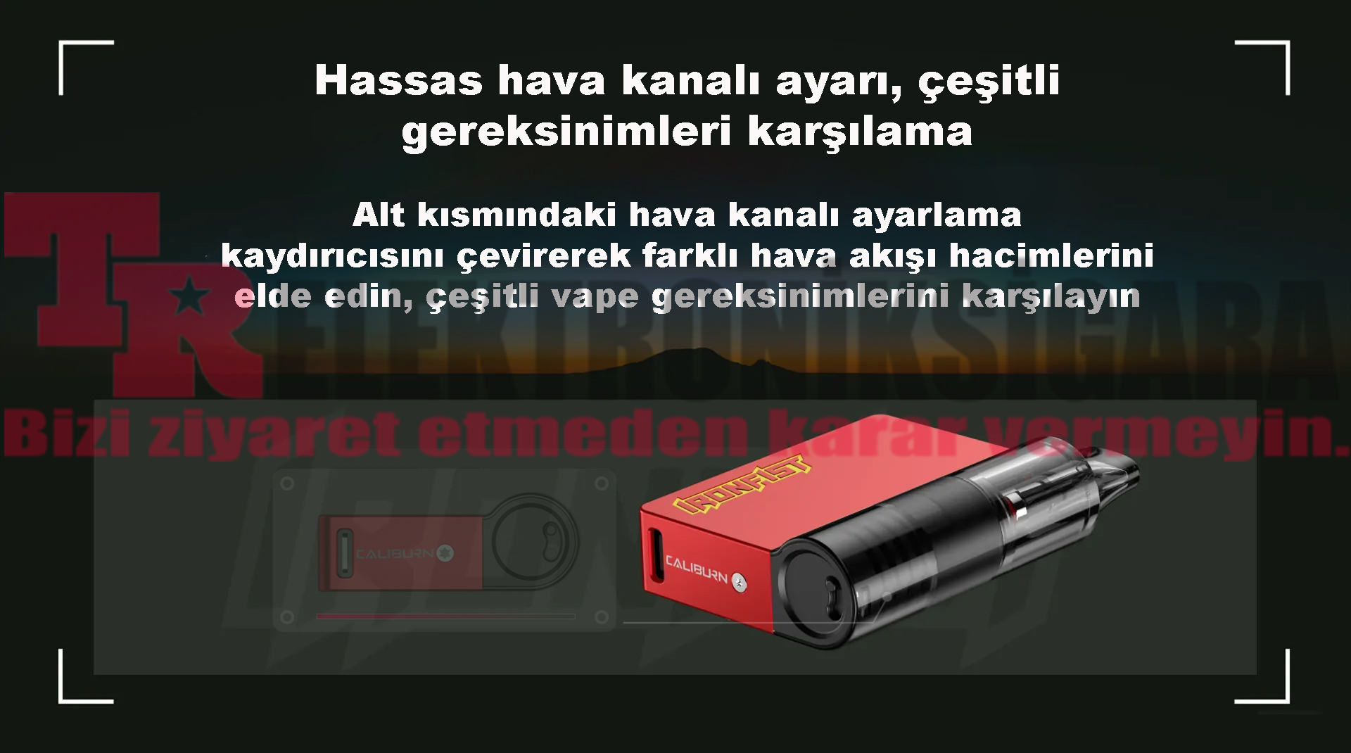 Uwell Caliburn İronFist L Pod Sistem Elektronik Sigara