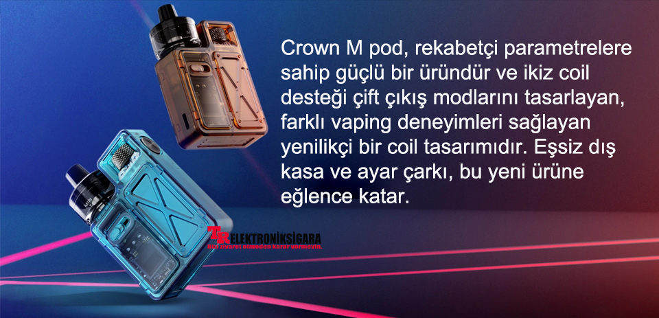 Uwell CROWN M Pod Kit 1000mAh Elektronik Sigara