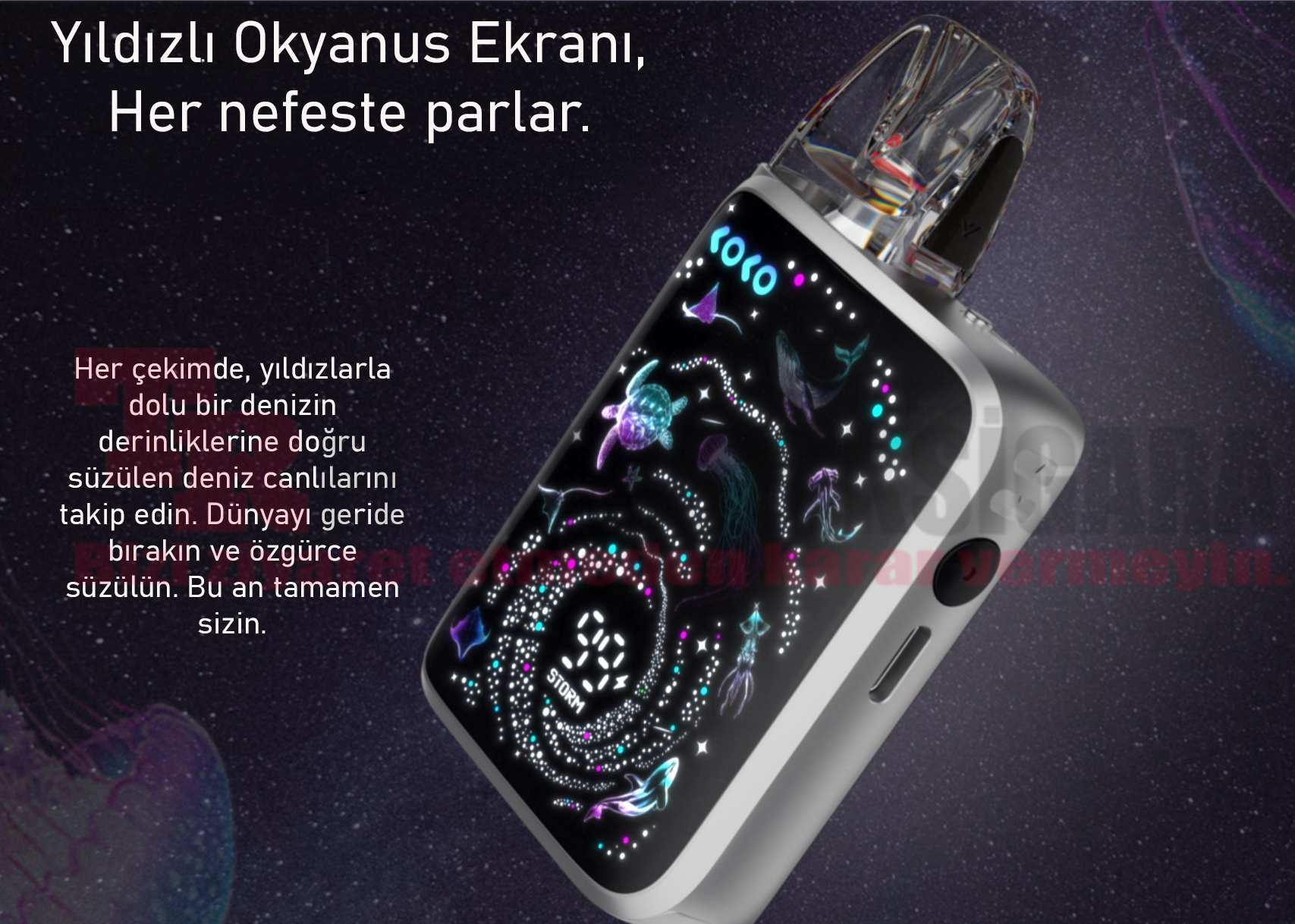 Uwell Caliburn G5 Koko 35W Pod Mod Elektronik Sigara