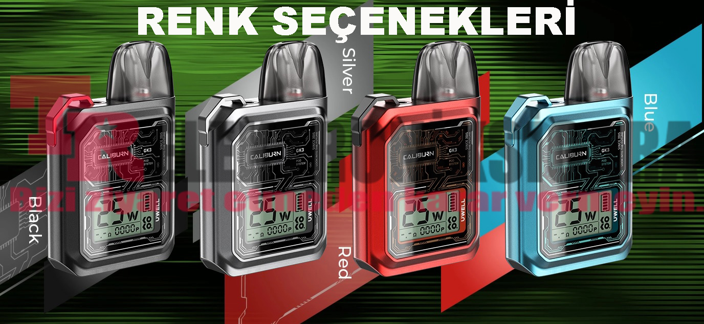 Uwell Caliburn Gk3 Pod Mod Elektronik Sigara