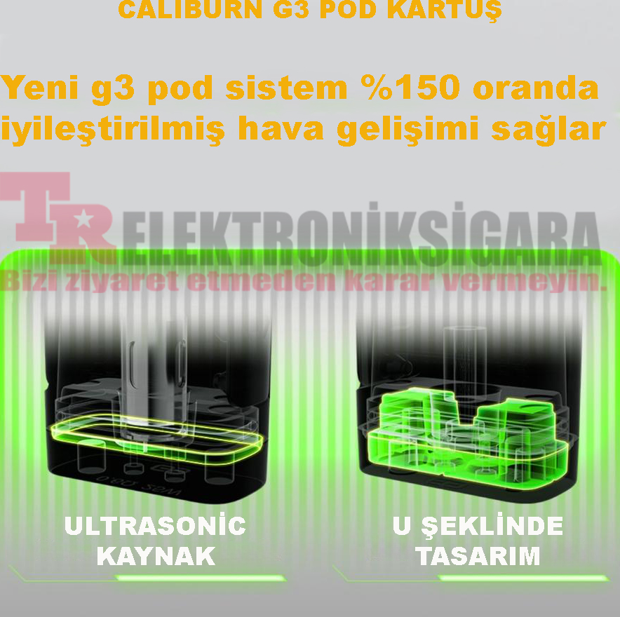 Uwell Caliburn Gk3 Pod Mod Elektronik Sigara