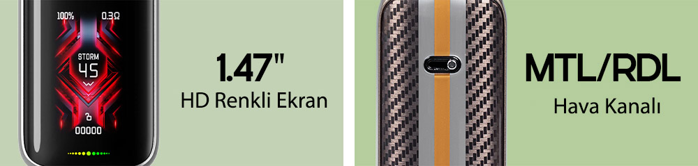 Uwell Typhos Pro 45W Pod Mod Elektronik Sigara