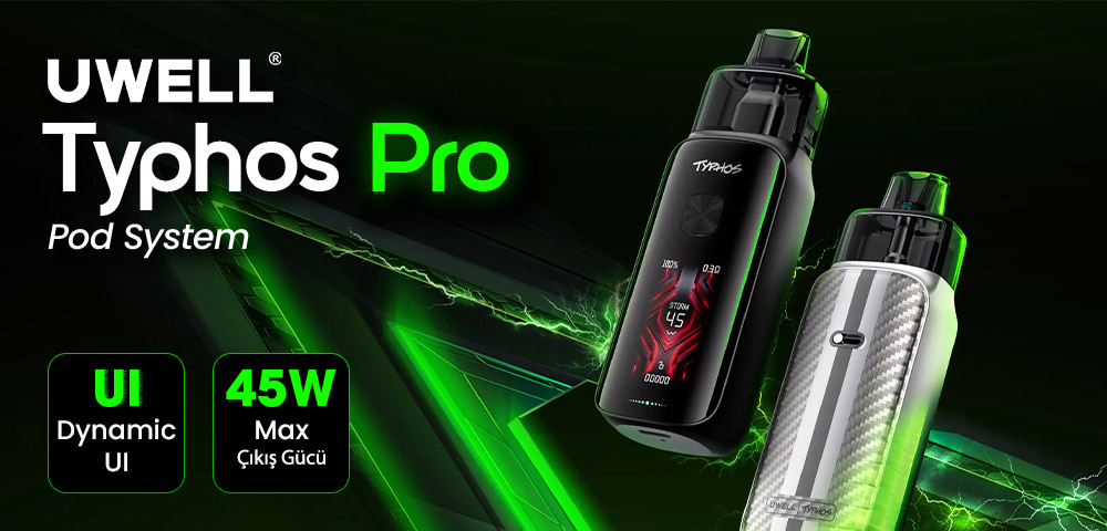 Uwell Typhos Pro 45W Pod Mod Elektronik Sigara
