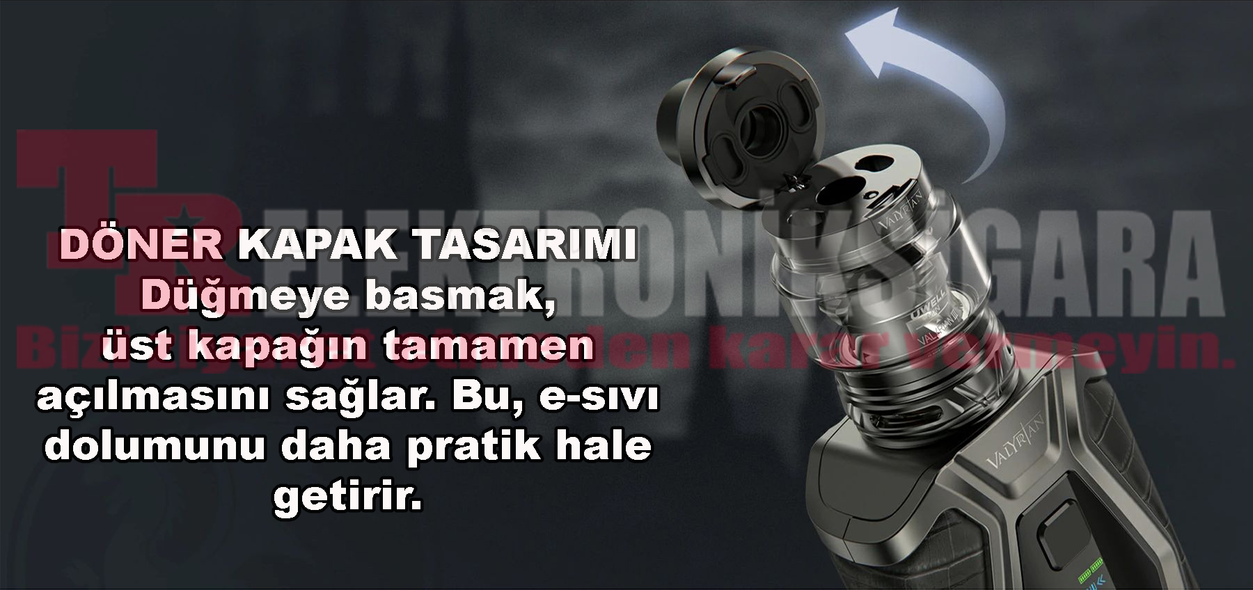 Uwell Valyrian 3 Kit 200W Elektronik Sigara