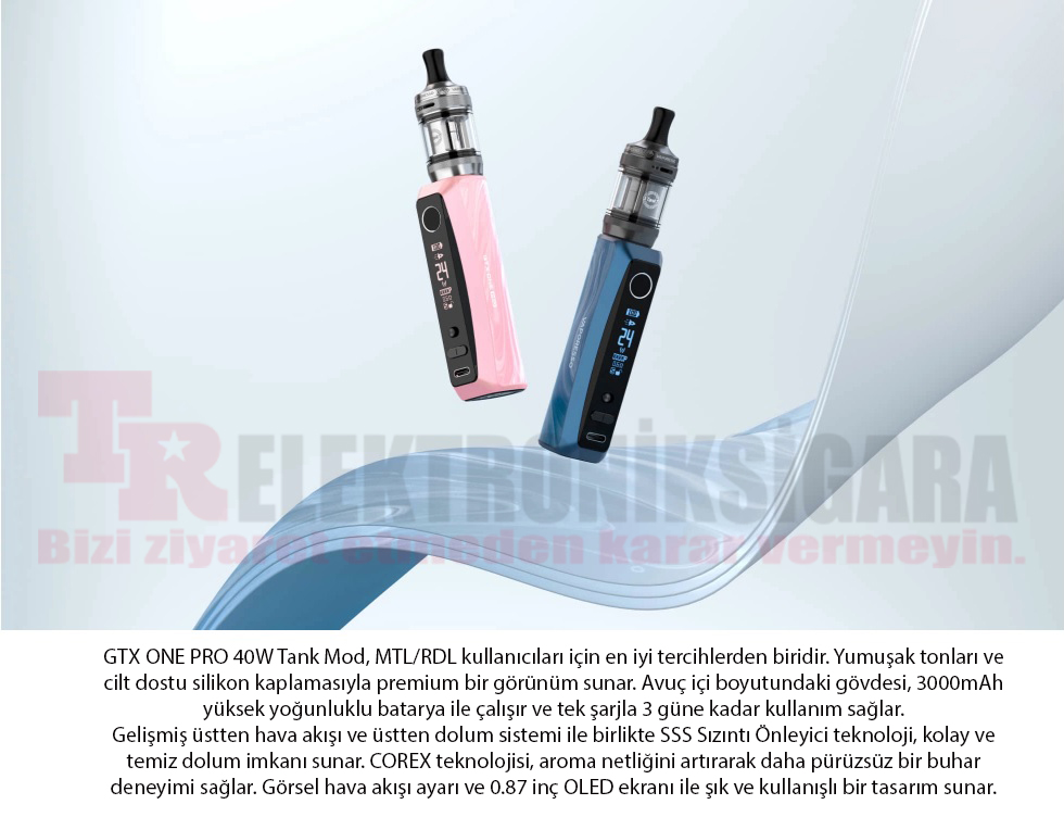 Vaporesso GTX One Pro 40W Elektronik Sigara