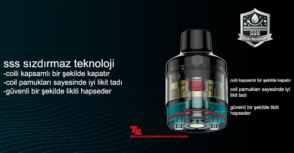 Vaporesso GTX GO 80 Pod Mod Elektronik Sigara