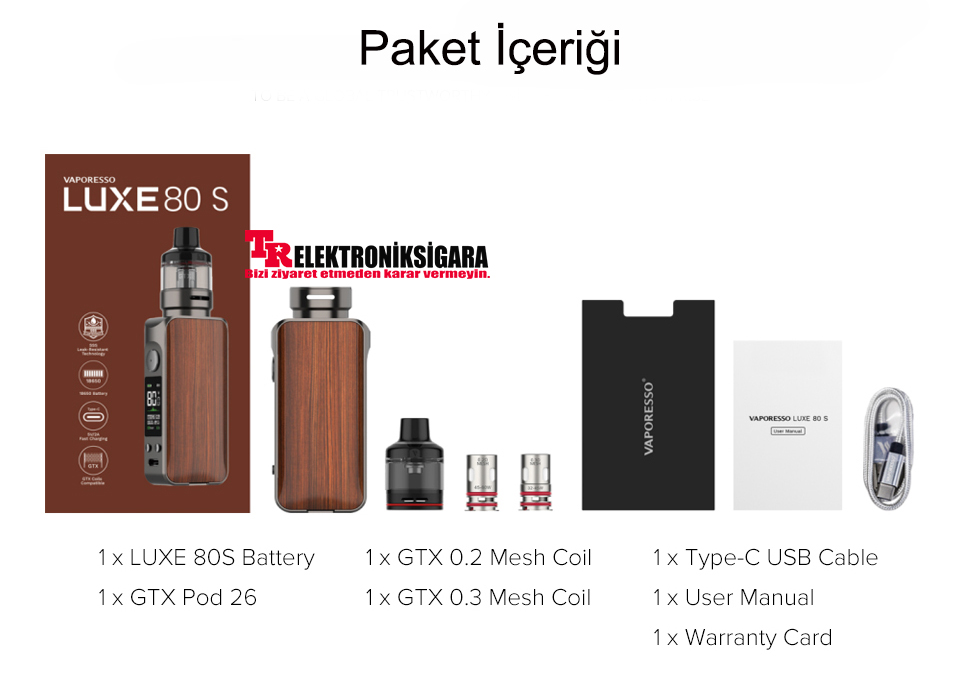 Vaporesso LUXE 80S Pod Kit 5ml