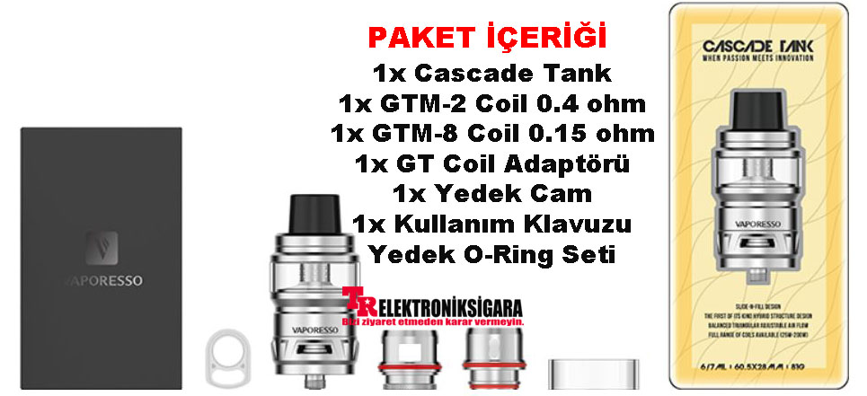 Vaporesso Cascade Atomizer 7ml