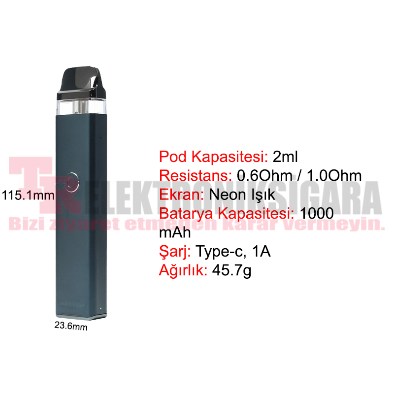 Vaporesso Xros 3 Pod Mod Kit Elektronik Sigara 1000mAh 