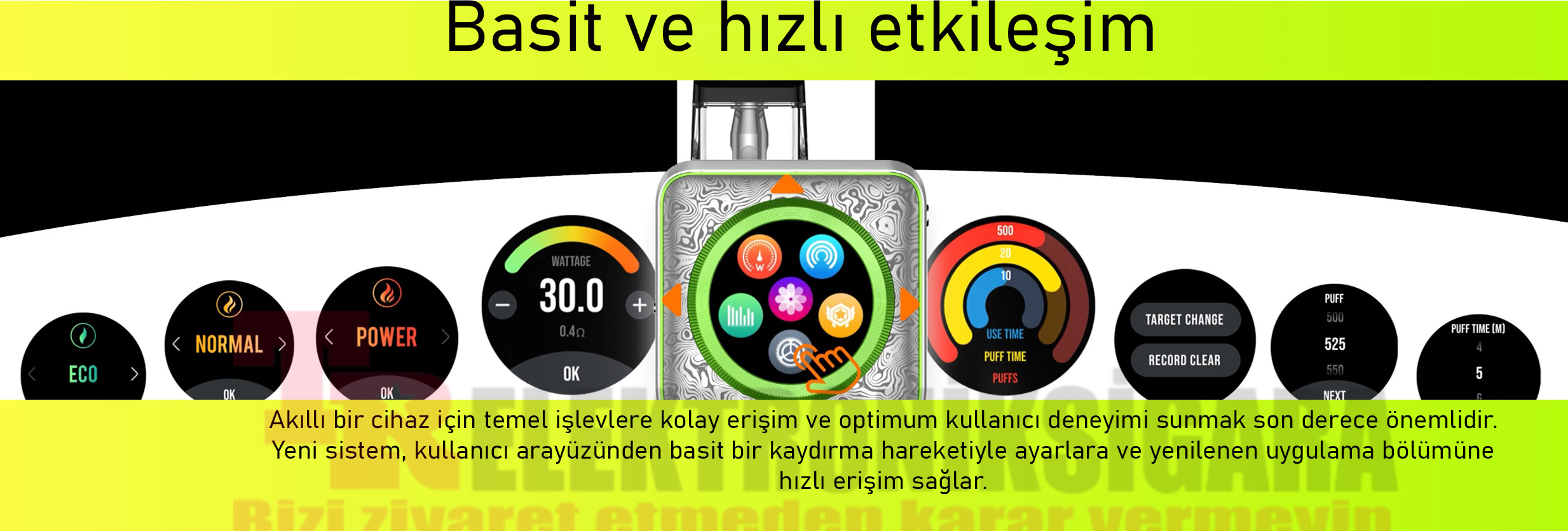 Vaporesso Xros 5 Nano 30W Pod Mod Elektronik Sigara