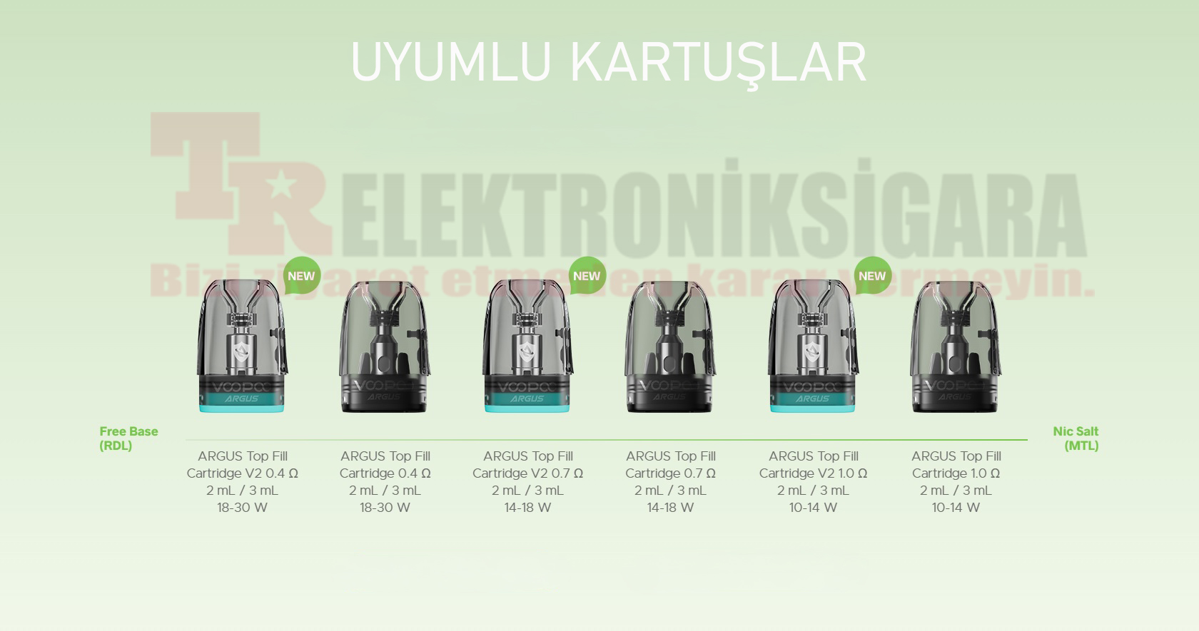 Voopoo Argus G3 Mini Pod Mod 30W Elektronik Sigara