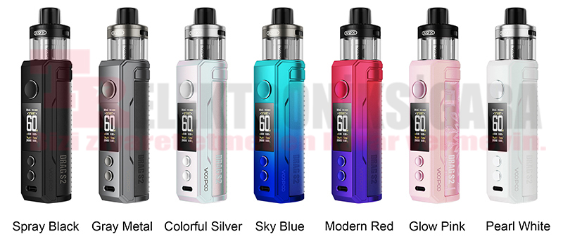 Voopoo Drag S2 Kit 60W Pod Mod Elektronik Sigara