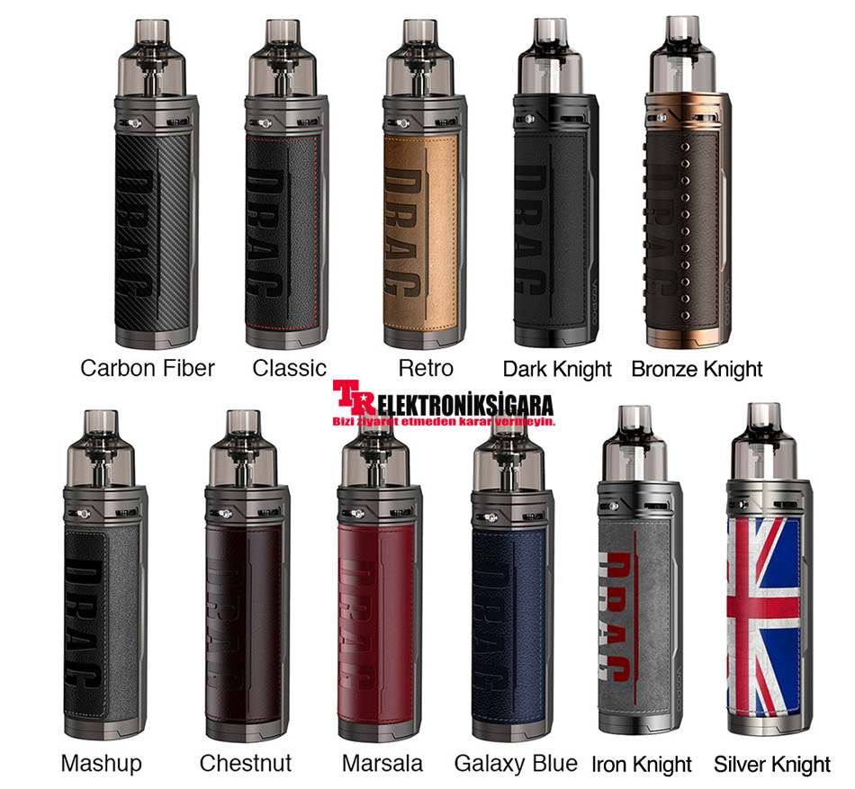 Voopoo Drag X Kit Pod Mod Elektronik Sigara