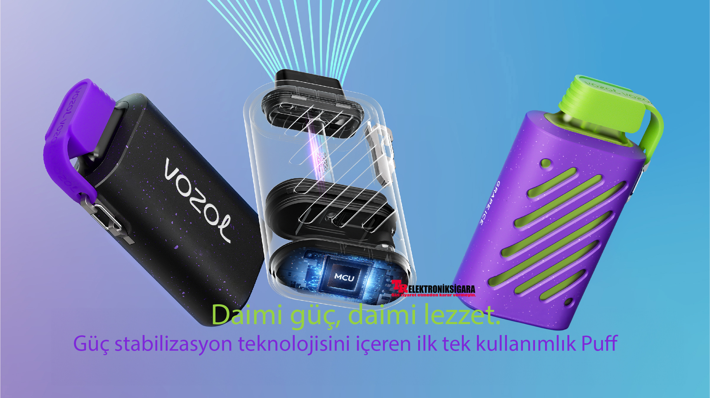 Vozol Gear 10000 Puff Bar %5 Nikotin Cool Mint